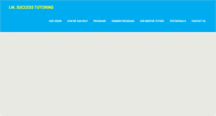 Desktop Screenshot of imsuccesstutoring.com